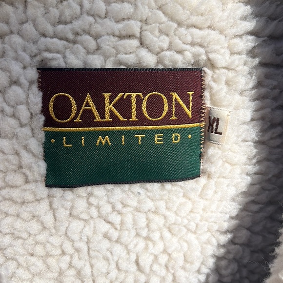 Vintage 70's Suede Sherpa lined Ranchers/Yellowstone Coat/Jacket -Oakton - Picture 9 of 17